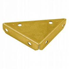 DOMAX DOMAX Kutni ormarić 100x100mm cink zlatni