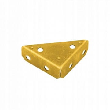 DOMAX Kutna kutija 50x50mm ZLATNA CINK kutija