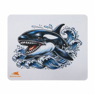 Baracuda podloga za miš bijela - motiv orka BGMP-071 ORCA