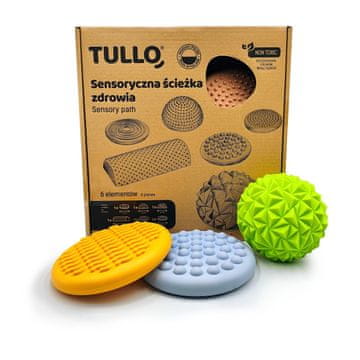 Tullo pastelna senzorna staza - 6 kom.