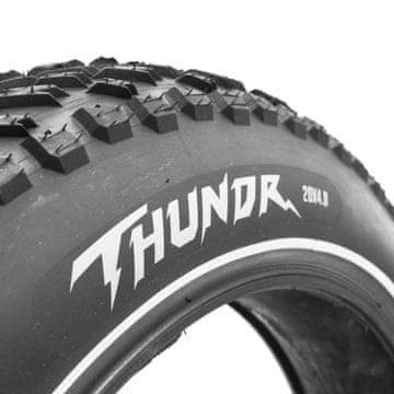 Guma za e-bicikle Delium SA-312 20x4.0 BK refl Thundr