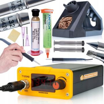 Rosfix Set Lemilica T12 Rosfix Orange Akbash – Brza Zamjena, Precizna Temp. | 200-450°C, 75W