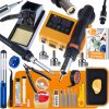 Rosfix Orange Husky Oh660 – Stanica Za Ljemljenje 2U1 Hot Air I Lemilica | 660W LCD, 100–480°C, Set 16U1, Etui