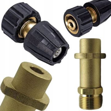 Rosfix Mlaznica Plošna M22 – Kompatibilno S Kärcher K2–K7, HD, HDS | Duljina 20 CM, Tlak Do 200 BAR