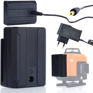 Rosfix Akumulator I Punjač Za Lasersku Libelu 3500 Mah – Kompatibilno S Rosfix, Hilda, Pracmanu, Heckermann | 3.7V, 5V2A