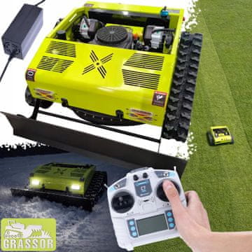 Rosfix Grassor Multiforce 1000Gt-G22P – Robotska Kosilica Na Gusjenicama | 1000 MM, Loncin 764Cc 22Hp, 2×1000W, 24V, 50°