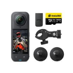 Insta360 X5 Motorcycle bundle akcijska kamera, crna