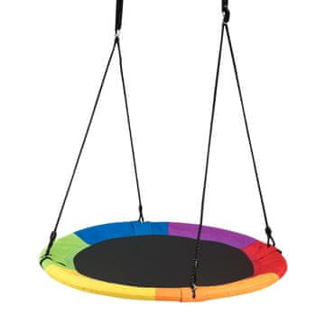 Northix Nest vrtna ljuljačka 150 kg čelik Oxford tkanina zelena