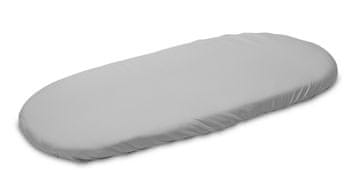 Platnica za kolica bambus siva 35x75