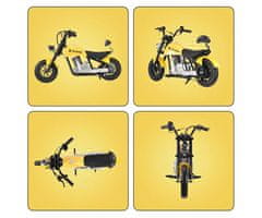 Manta Xrider Cross 12 Pro dječji električni motocikl, 200W, crno-žuti