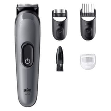 Braun AIO 3500 šišač za kosu i bradu, sivi