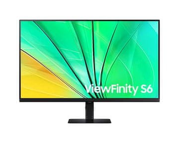 Samsung ViewFinity S6 S60D monitor, 2560 x 1440, 81,28 cm (32), 100 Hz, crni (LS32D600EAUXEN)