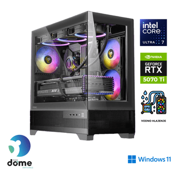 Anni Stolno računalo Gamer Extreme Lite, U7-265F, 32GB, SSD2TB, RTX5070Ti, W11H (ATPII-G8-1376-W)
