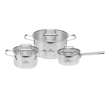 GERLACH Ambiente set lonaca, 6 komada