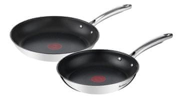 Tefal G732S234 Set tava za prženje srebrno-crne boje