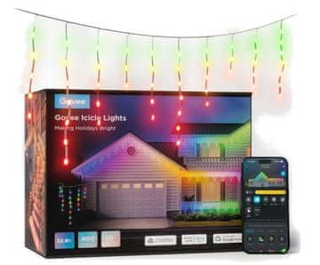 Govee LED zavjesa H70D1 bijela