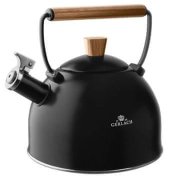 GERLACH Natur kuhalo za vodu 2,5 l crno