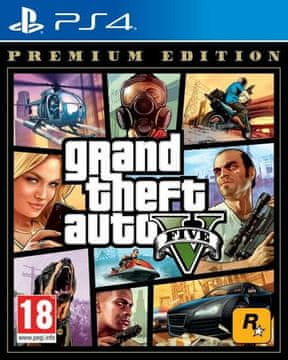 PS4 igra Grand Theft Auto V Premium izdanje (kompatibilna s PS5)