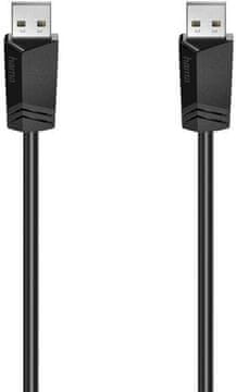 Hama USB kabel tipa a - 1,5 m crne boje