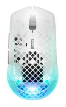 SteelSeries Aerox 3 Gen 2 miš bijeli (Ghost)