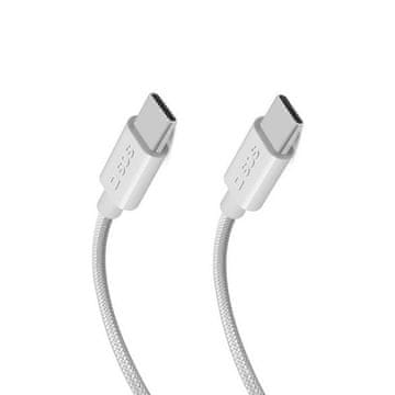 SBS USB-C kabel - 3.2 240W napajanje 2 m sivi