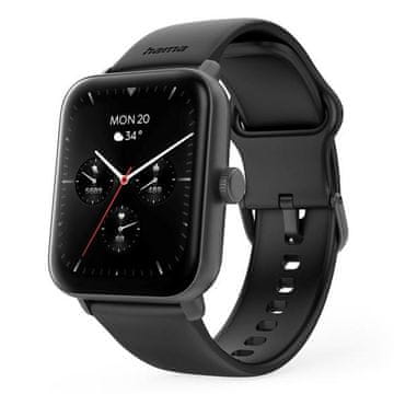 Hama HAMA 6010 GPS pametni sat pravokutni crni