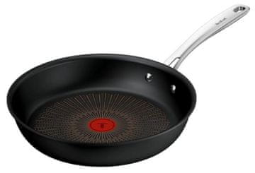 Tefal Excellence+ tava za prženje 30 cm G3300702 crna i srebrna