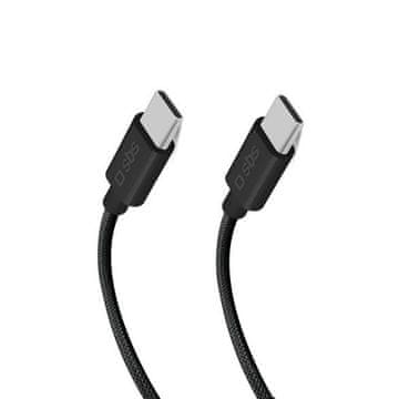 SBS USB-C kabel - 3.2 100W napajanje 1,5 m crni