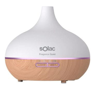 SOLAC S95401400 Ovlaživač zraka s difuzorom arome, bijeli i smeđi