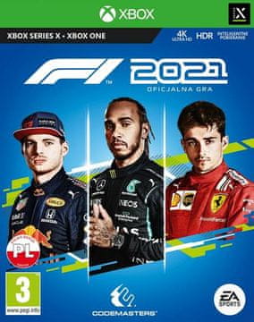 Igra Xbox One F1 2021 (kompatibilna sa Series X)