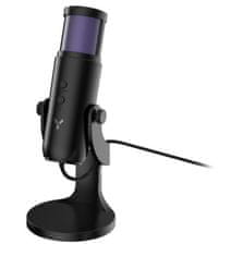 Daisy IMI-2000 USB mikrofon s LED pozadinskim osvjetljenjem crne boje