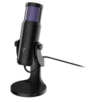 Daisy IMI-2000 USB mikrofon s LED pozadinskim osvjetljenjem crne boje