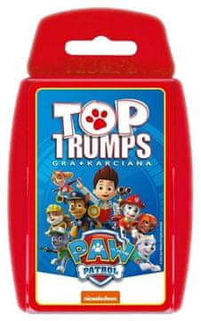 Winning Moves Kartaška igra s višebojnim dobitnim potezima Top Trumps Paw Patrol