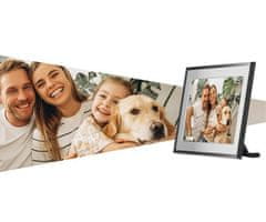 Navitel FR101 Pro pametni digitalni foto okvir, 25,6 cm, HD IPS zaslon na dodir, FRAMEO aplikacija, WIFI, Android + iOS, 1GB RAM, 32GB ROM, USB-C, crni