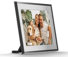 Navitel FR101 Pro pametni digitalni foto okvir, 25,6 cm, HD IPS zaslon na dodir, FRAMEO aplikacija, WIFI, Android + iOS, 1GB RAM, 32GB ROM, USB-C, crni