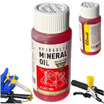EZmtb Mineralno ulje za hidraulične kočnice bicikla, disk kočnice, EZmtb 60 ml