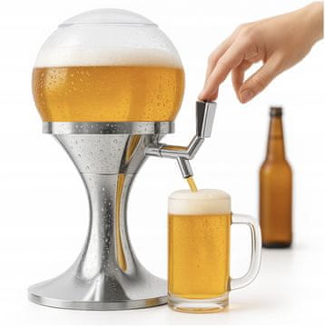 Ruhhy Veliki distributor alkohola 3,5 l s hlađenjem, točionik za pivo vino i votku