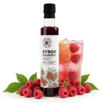 Sirup od malina 250 ml, prirodne maline s tršćanskim šećerom premium
