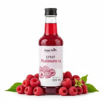 Sirup od maline 200 ml, 40% malina, prirodni, bez bojila i konzervansa