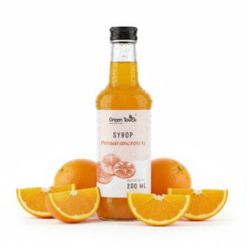 Narančin sirup 200 ml, prirodni za čaj, bez bojila i konzervansa