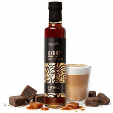 Sirup za kavu CARAMEL 250 ml karamelni prirodni šećer Panela (Muscovado)