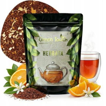 Rooibos čaj naranča 100 g listići s narančinom korom i cvijetom