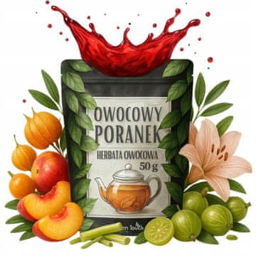 Voćni čaj OVOĆNO JUTRO 50 g MIECHUNKA BRESKVA OGRIZ LILIA