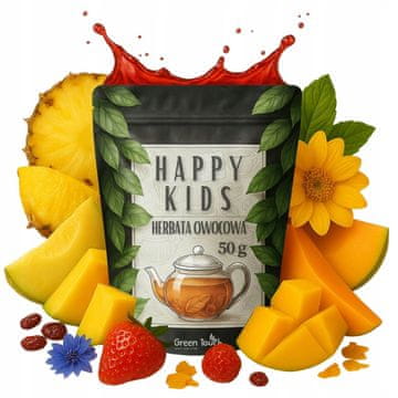 Voćni čaj happy kids ananas mango papaja žučvina jagoda 50 g