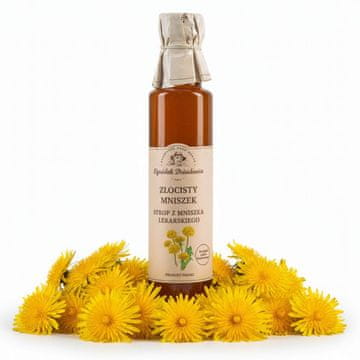 Ogródek Dziadunia Sirup od maslačka s limunom, prirodni, 315 g, domaći