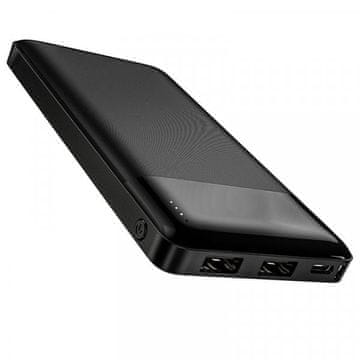 Hoco Prijenosna baterija J72 powerbank 10000 mAh 2x USB crna