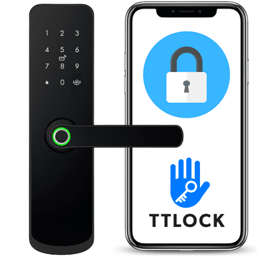 Elektronička brava s ručicom A260 50/72 TTLock crna