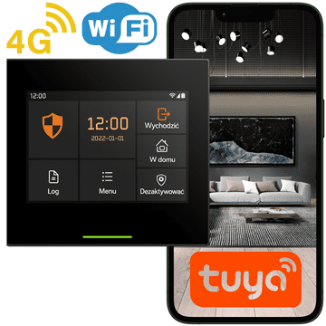 Sustav alarma H501 WiFi i 4G Tuya Smart