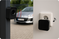 Vanjski senzor za ulazni alarmni signalizator T505