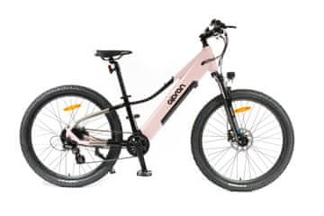 Olpran 26" E-MTB Pluma ružičasto/crno/sivi bicikl